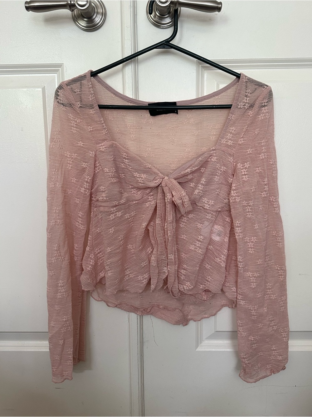 Cider Pink Long Sleeve Top